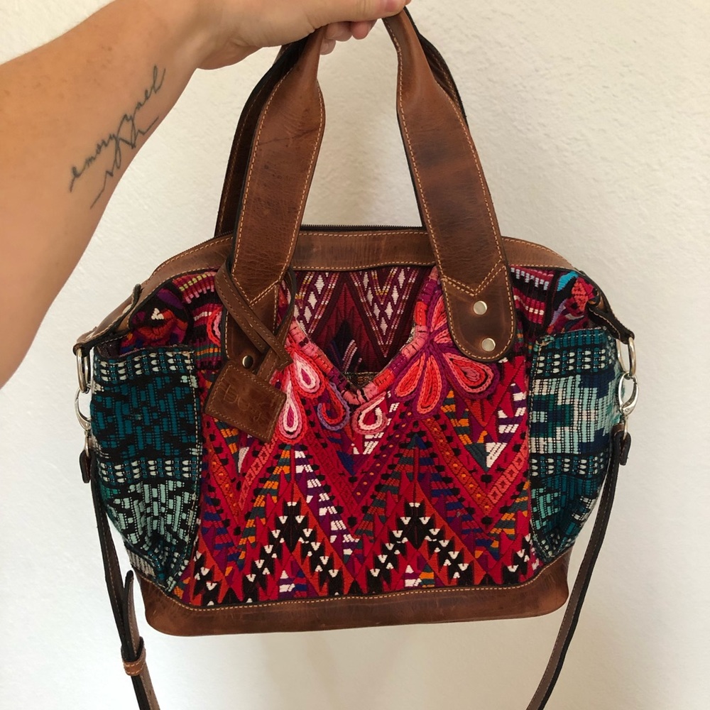 DC mini Huipil bag